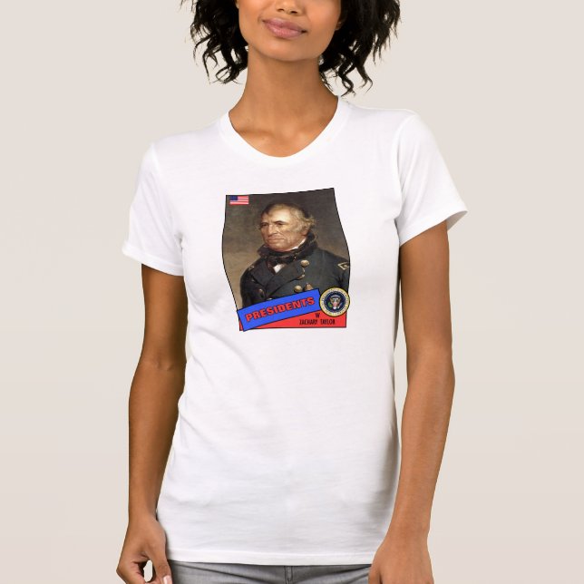 Zachary Taylor Basebollkort T Shirt (Framsida)