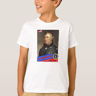 Zachary Taylor Basebollkort Tee Shirt