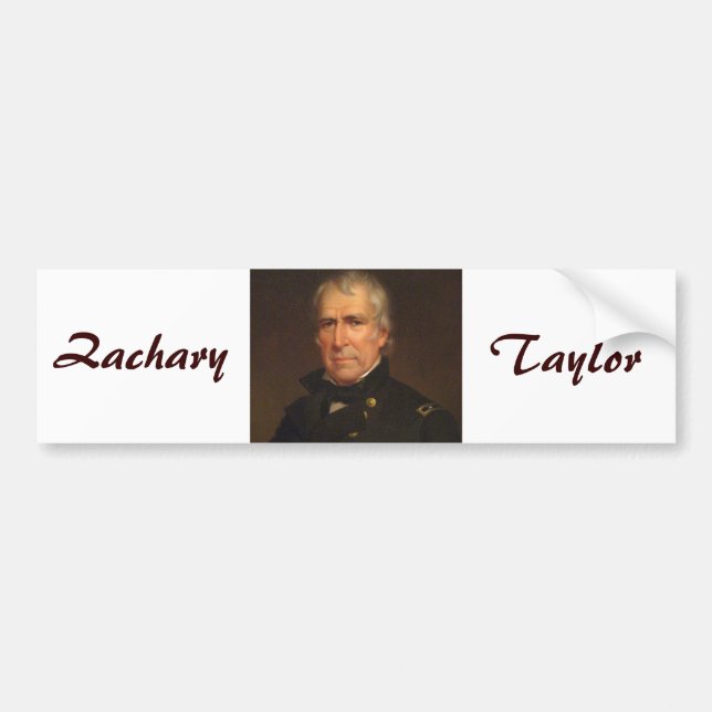 Zachary Taylor Bildekal (Framsidan)