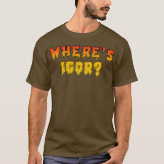 Zacherley Roland Horror Host Shock Theater WHERES T Shirt