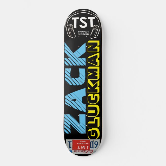 ZACK GLUCKMAN Skateboard (Framsida)
