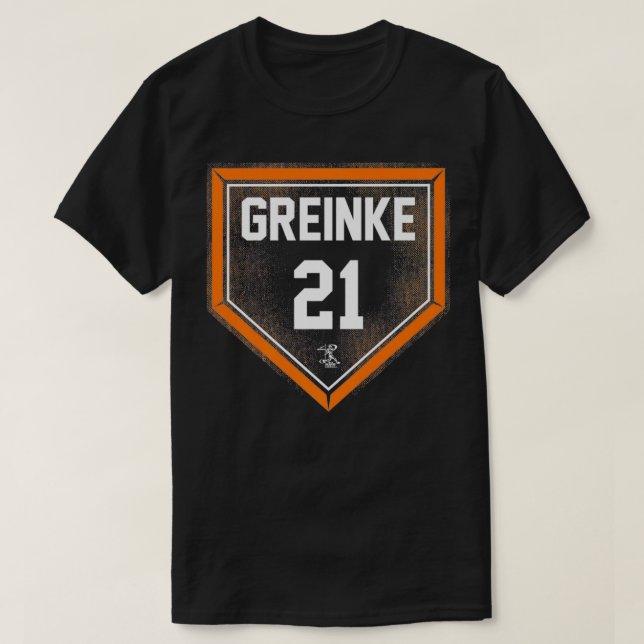 Zack Greinke Home Plate Gameday Premium T Shirt (Design framsida)
