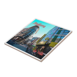 zAD011, LA VELLA center, Andorra Kakelplatta