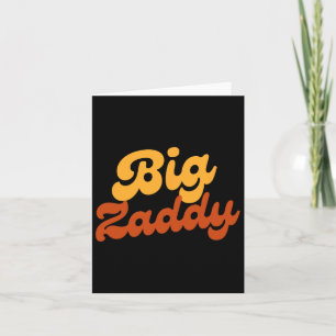 Zaddy Pappa pappa Far Fars dag Kort