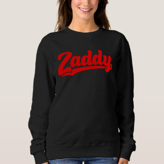 Zaddy retro player typography fashion pocket t shirt