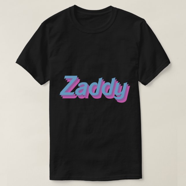 Zaddy T Shirt (Design framsida)