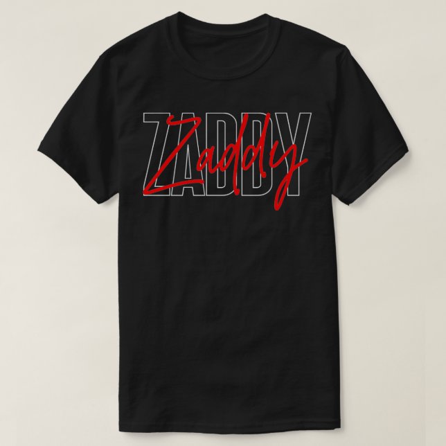 Zaddy Tee Premium (Design framsida)