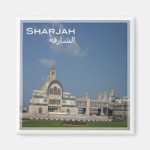 zAE014 SHARJAH, SOUQ AL MARKZI, UAE, Asien, Fridge Magnet