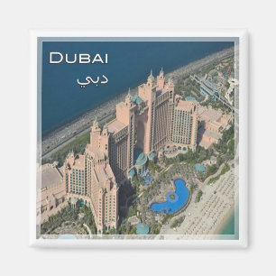 zAE049 DUBAI i ATLANTIS, UAE, Fridge Magnet