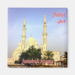 zAE069 DUBAI Jumeirah Mosque, UAE, Asien, Fridge Magnet