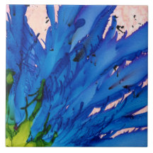 Zaffrekonst belägger med tegel