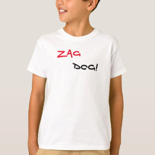 Zag Dog Brand Vit T-Shirt