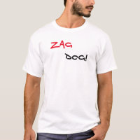 Zag Dog Brand Vit T-Shirt