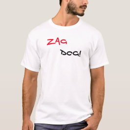 Zag Hund Brand White T-Shirt
