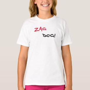 Zag Hund Brand White T-Shirt