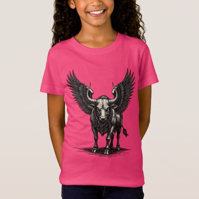 Zagan Den Bevingade Kungen T Shirt (Framsida)