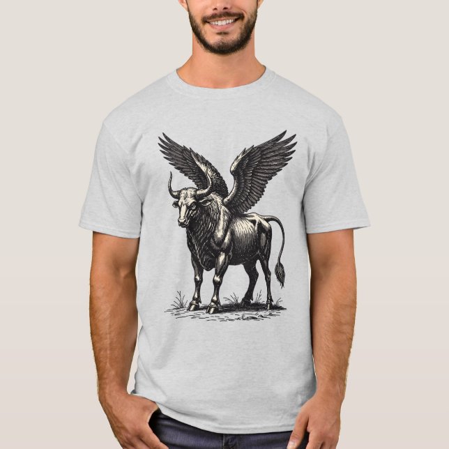 Zagan Vingar av Makt T Shirt (Framsida)