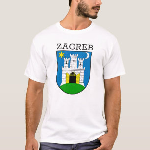 Zagreb Jackar av Arm T Shirt