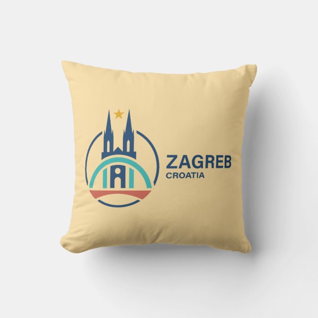 Zagreb Kroatien Europa Kudde (Framsida)