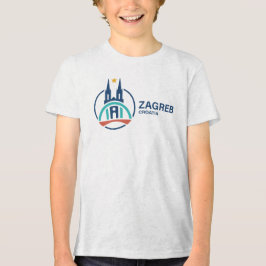 Zagreb Kroatien Europa T Shirt