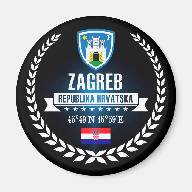 Zagreb Magnet (Framsidan)