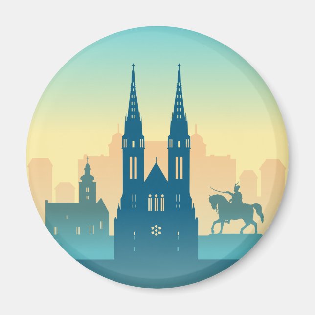 Zagreb Magnet (Framsidan)