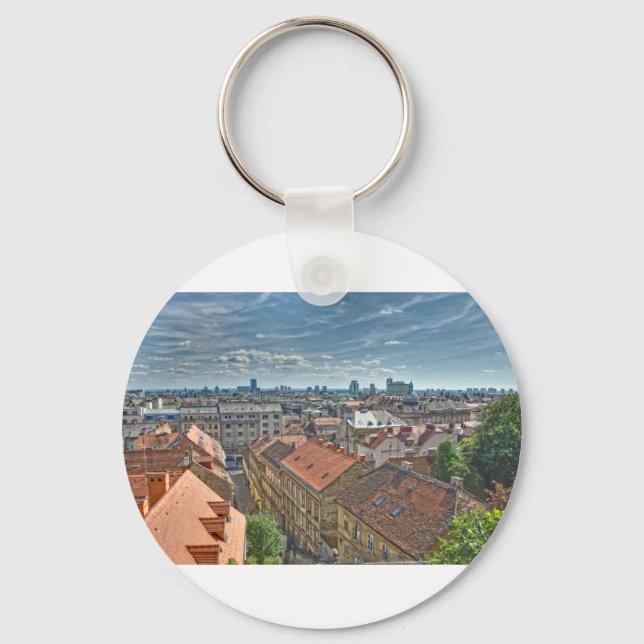 Zagreb Nyckelring (Framsida)