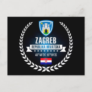 Zagreb Vykort