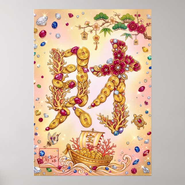 Zai: Good fortune and wealth260030004 Poster (Framsidan)