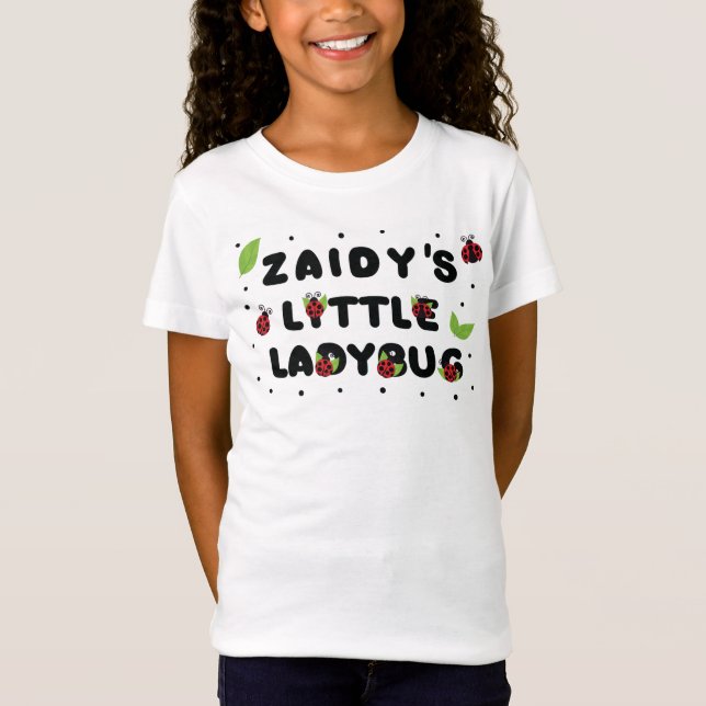 Zaidys Little Ladybug - Cute T Shirt (Framsida)