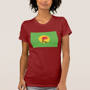 Zaire flagga t shirt
