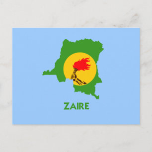 ZAIRE KARTA VYKORT