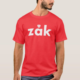ZAK Polskt efternamn Tshirt T Shirt