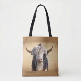 Zak the Yak Tote Bag Tygkasse