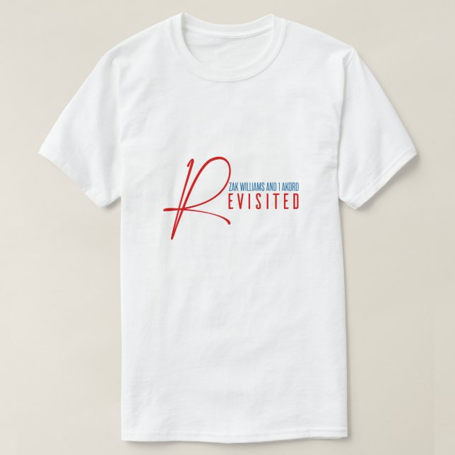 Zak Williams & 1/Akord Rehem T-shirt (Design framsida)