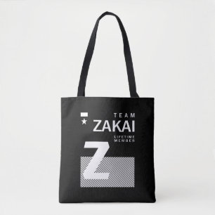 Zakai Personlig Namn Birthday Tygkasse