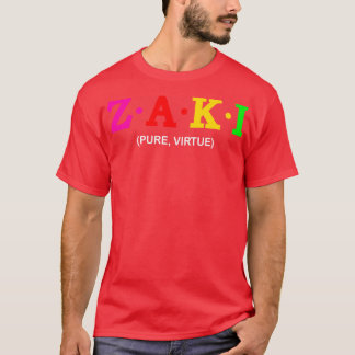 Zaki Pure Virtue T Shirt