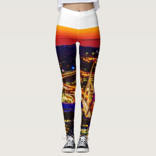 Zakim överbryggar damasker leggings