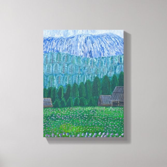 Zakopane, Polen canvas  (Framsida)