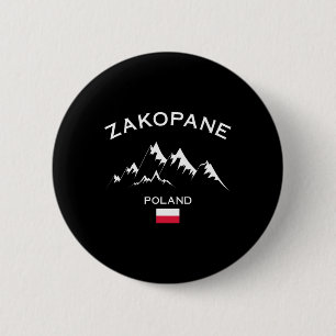 Zakopane Polen Skidort Tatra Mountains Skidning Knapp