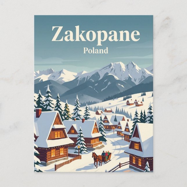 Zakopane, Polen Vykort (Framsida)