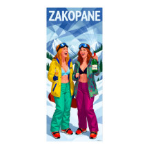 Zakopane Vinter Efter-Ski Escape Affisch