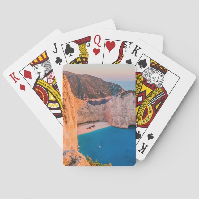 Zakynthos, Grekland. Casinokort (Baksidan)