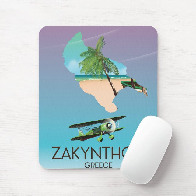 Zakynthos Grekland karta reseinlägg Musmatta (Med mus)