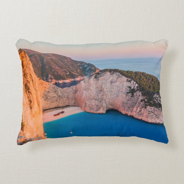 Zakynthos, Grekland. Prydnadskudde (Framsidan)