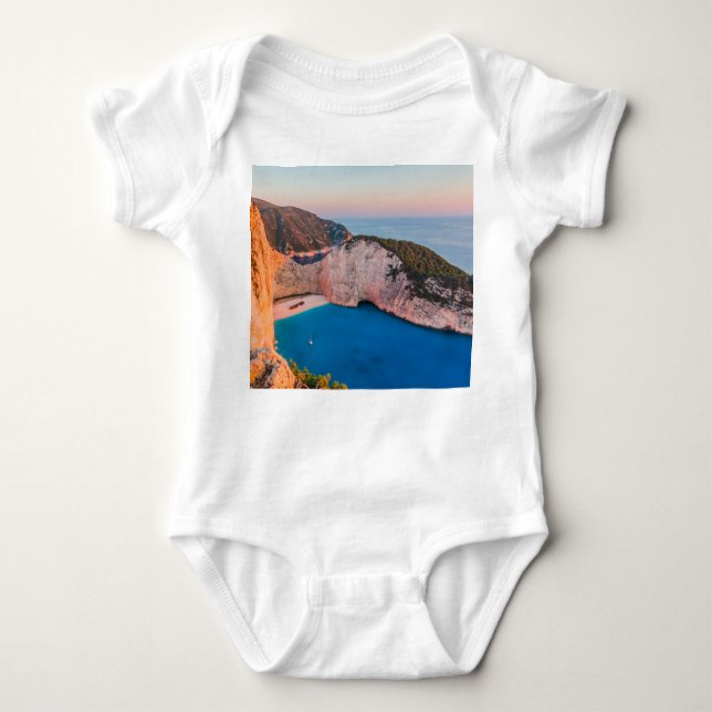 Zakynthos, Grekland. T Shirt (Framsida)