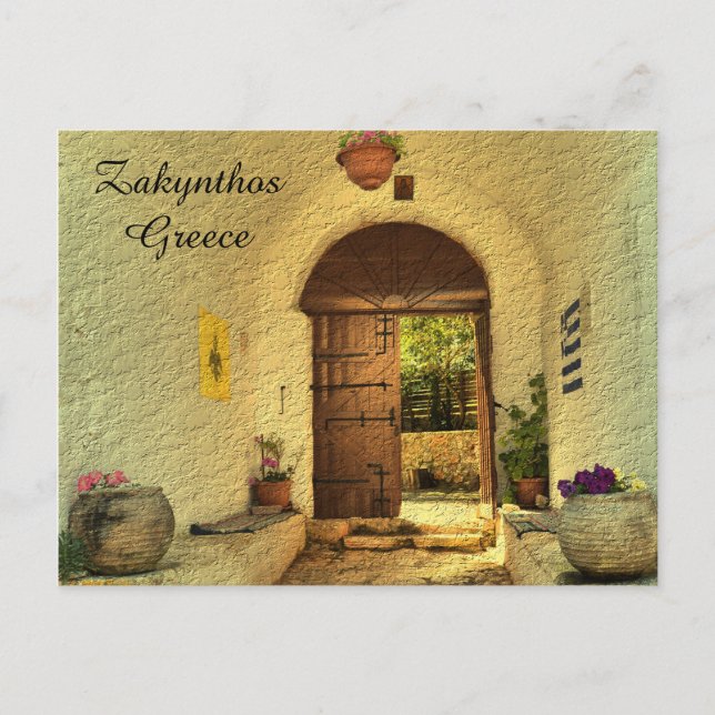 Zakynthos, Greklands vykort (Framsida)