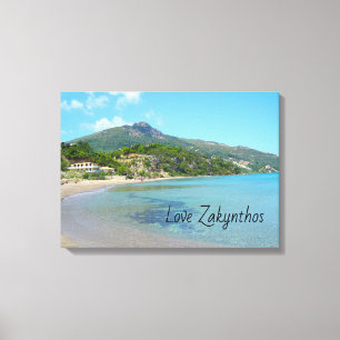 Zakynthos väggkanfas canvastryck