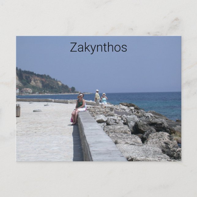Zakynthos Vykort (Framsida)