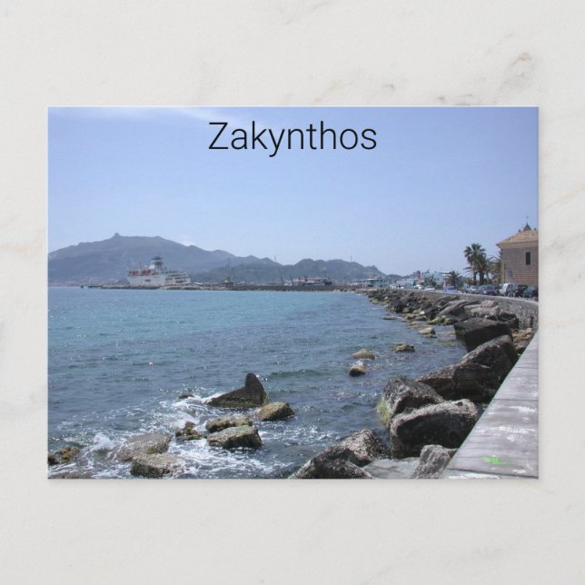 Zakynthos Vykort (Framsida)